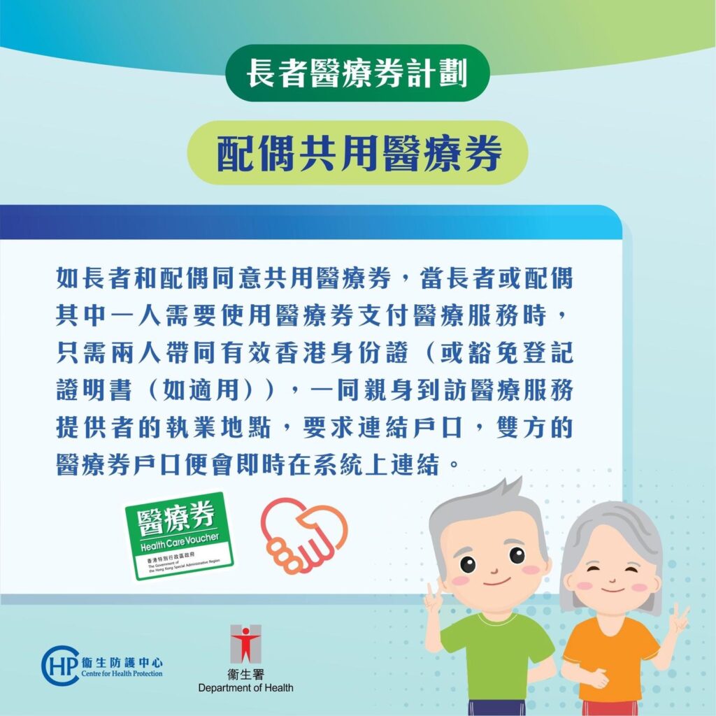 配偶共用醫療券
